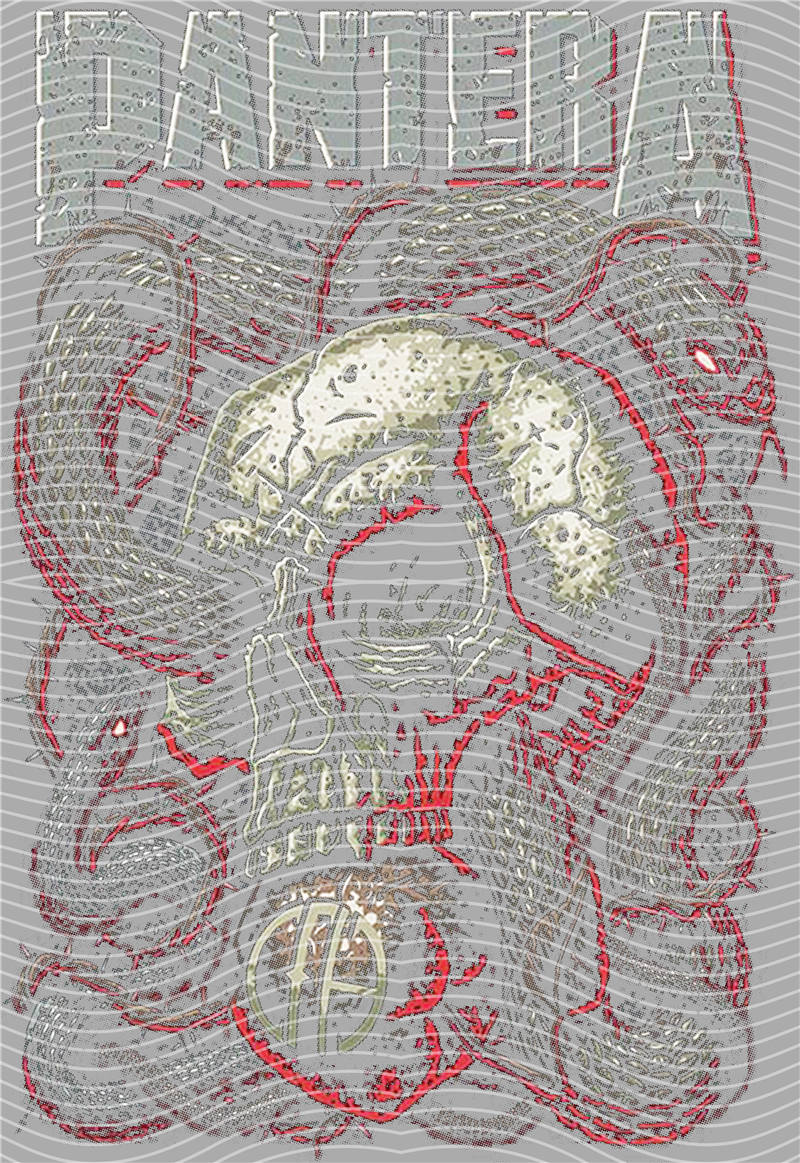 Metal band half tone-MB 385